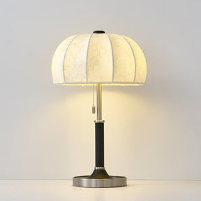 Lampe de Table Élégante en Tissu - Ambiance Chaleureuse et Accueillante