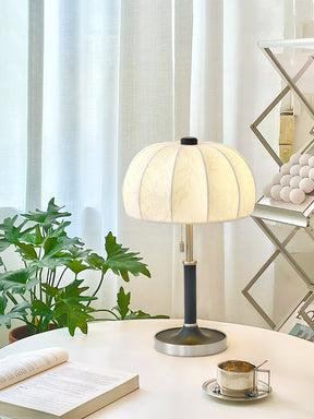 Lampe de Table Élégante en Tissu - Ambiance Chaleureuse et Accueillante