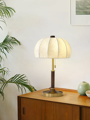 Lampe de Table Élégante en Tissu - Ambiance Chaleureuse et Accueillante