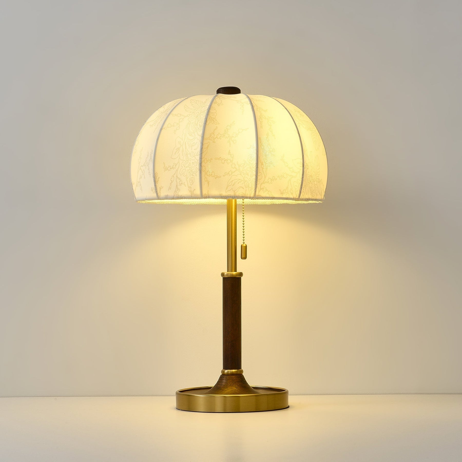Lampe de Table Élégante en Tissu - Ambiance Chaleureuse et Accueillante