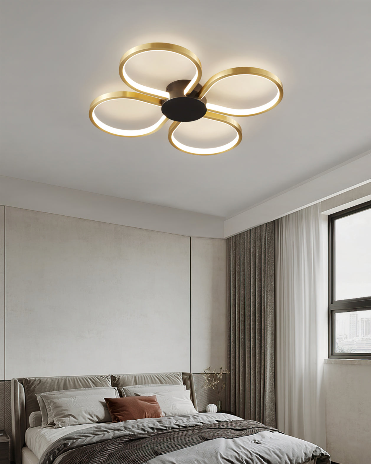 Lampe de Plafond Cosmique - Design Unique et Éclairage Doux