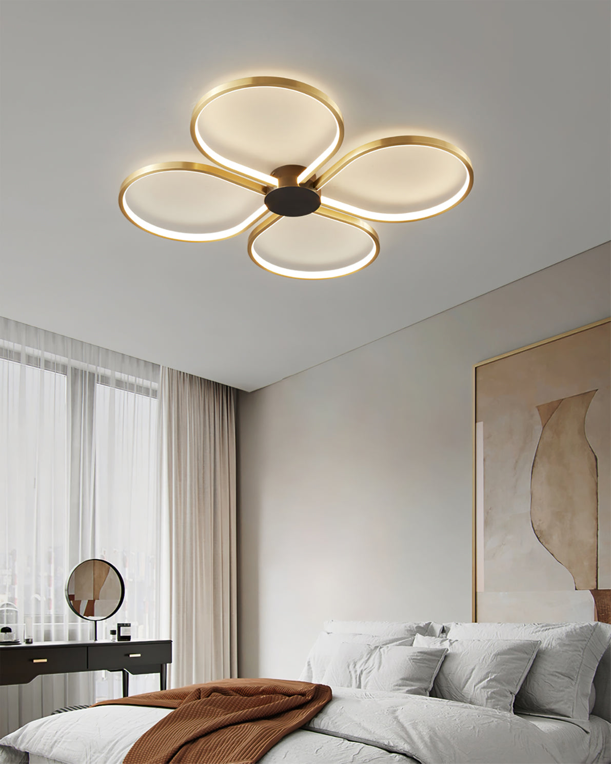 Lampe de Plafond Cosmique - Design Unique et Éclairage Doux