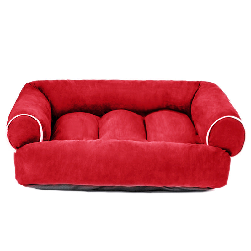 Lit Orthopédique pour Chien - Housse Lavable et Soutien Articulaire
