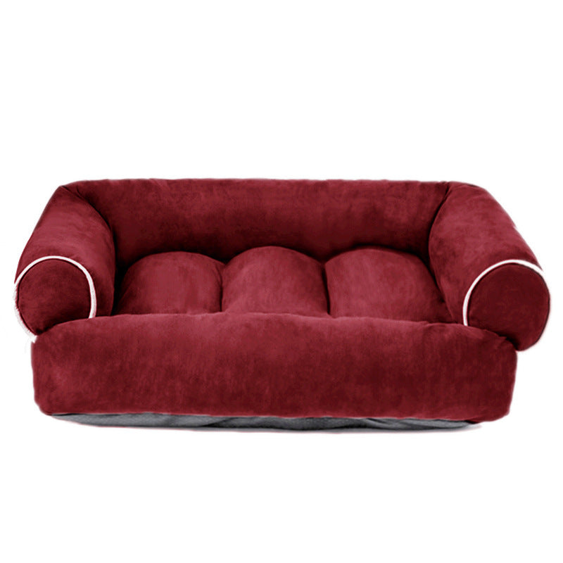 Lit Orthopédique pour Chien - Housse Lavable et Soutien Articulaire
