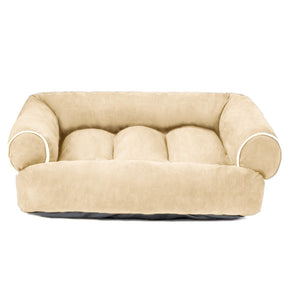 Lit Orthopédique pour Chien - Housse Lavable et Soutien Articulaire
