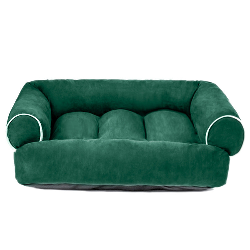 Lit Orthopédique pour Chien - Housse Lavable et Soutien Articulaire