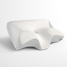 Oreiller Orthopédique Mousse à Mémoire - Support Ergonomique pour Cou et Épaules