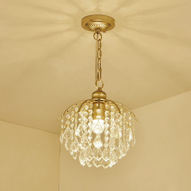 Lustre en Cristal Élégant pour Salon - Luxe et Atmosphère Raffinée