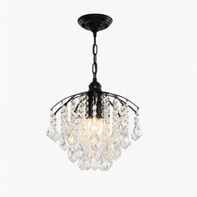 Lustre en Cristal Élégant pour Salon - Luxe et Atmosphère Raffinée