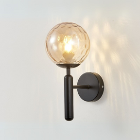 Applique Murale Sphérique Contemporaine - Design Scandinave et Atmosphère Chaleureuse