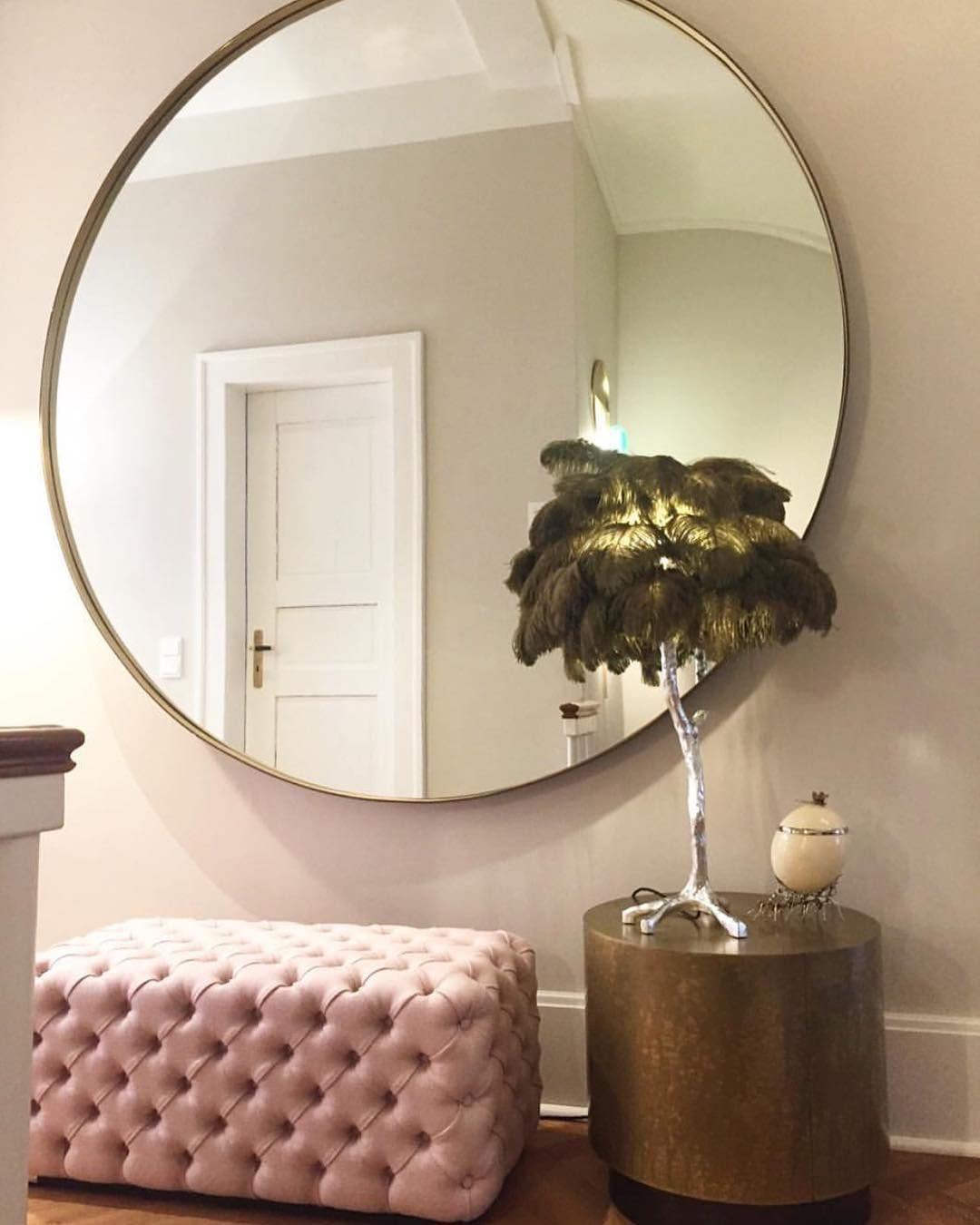 Lampe de Table Élégante en Plumes - Design Luxueux et Atmosphère Romantique