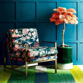 Lampe de Table Élégante en Plumes - Design Luxueux et Atmosphère Romantique