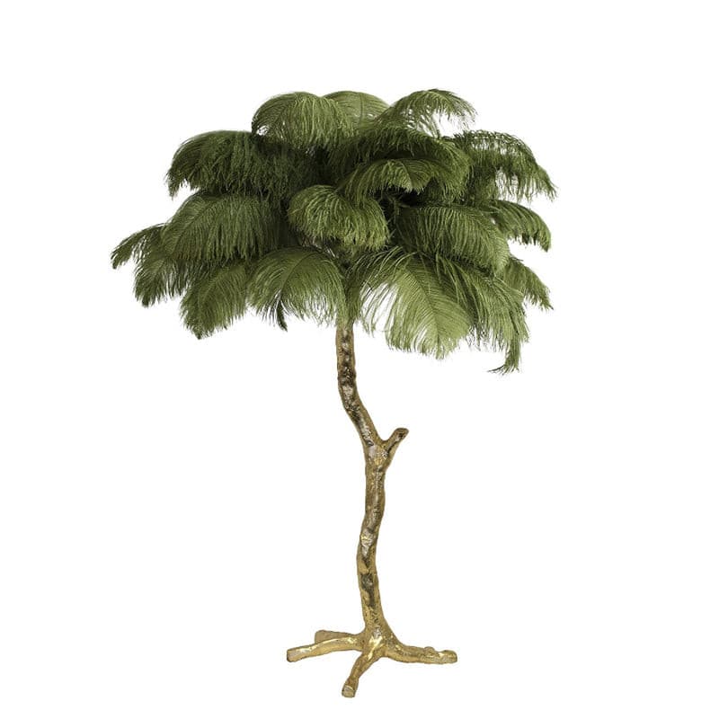 Lampe de Table Élégante en Plumes - Design Luxueux et Atmosphère Romantique