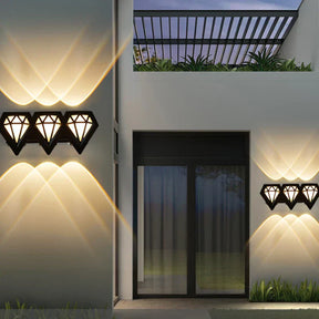 Lampe Murale LED Extérieure - Design Moderne et Étanche pour Jardins