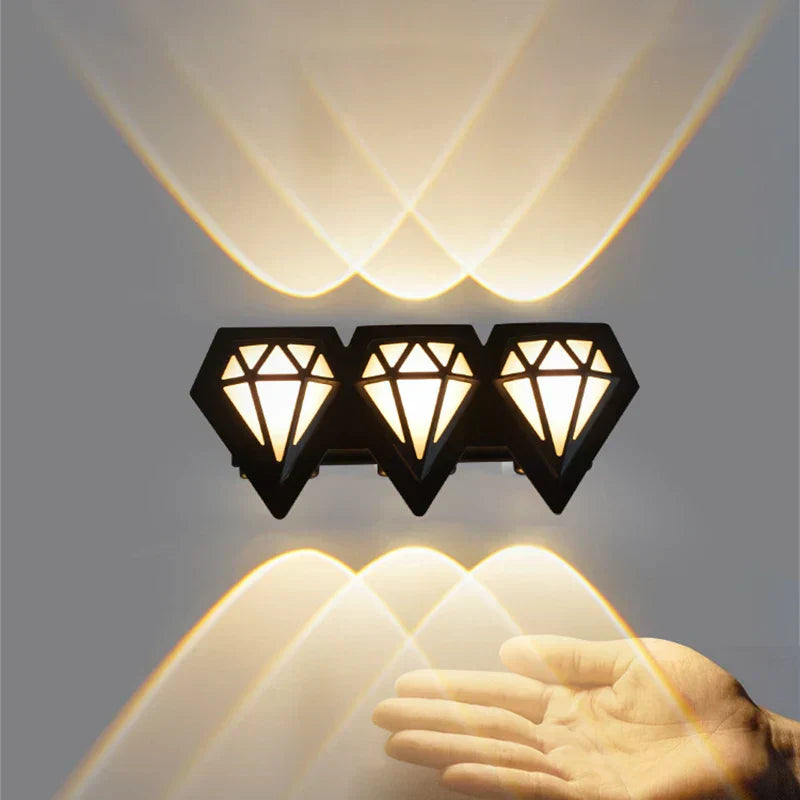 Lampe Murale LED Extérieure - Design Moderne et Étanche pour Jardins