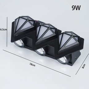 Lampe Murale LED Extérieure - Design Moderne et Étanche pour Jardins