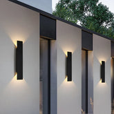Applique Murale Extérieure Étanche - Design Élégant en Aluminium Durable