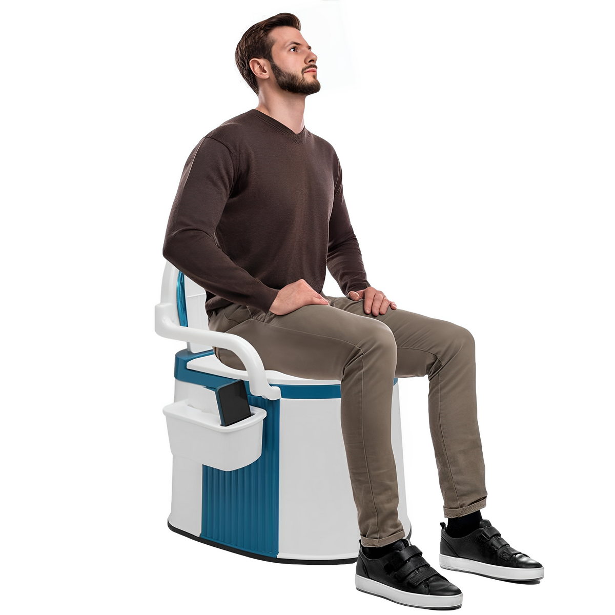 Toilette Portative pour Adultes et Seniors - Confort et Praticité en Extérieur