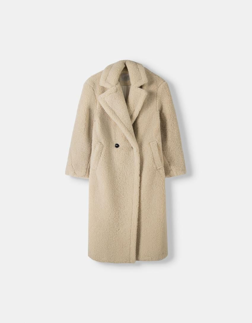 Manteau Teddy Oversized Femme - Douceur et Élégance pour l'Hiver