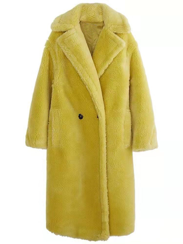 Manteau Teddy Oversized Femme - Douceur et Élégance pour l'Hiver