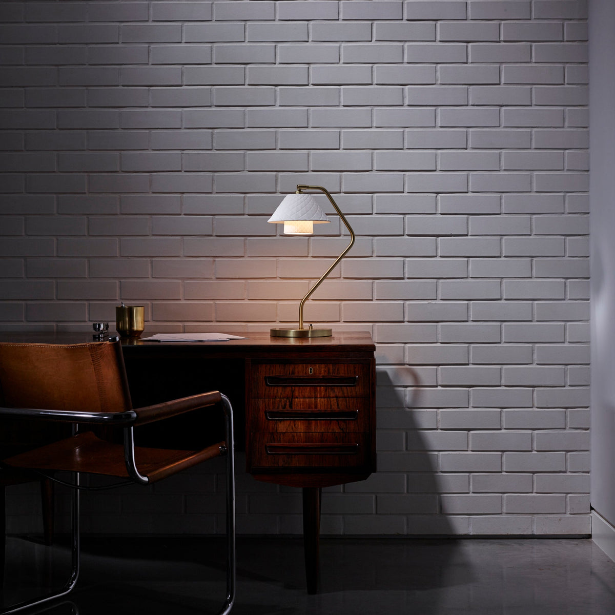 Lampe de Table Double Élégante - Design Raffiné et Lumière Douce