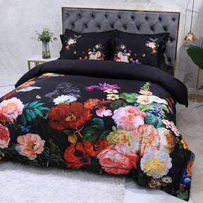 Parure de Lit en Coton Égyptien - Design Classique et Confort Ultime