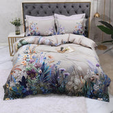 Ensemble de Lit en Coton Égyptien - Confort Doux et Design Coloré