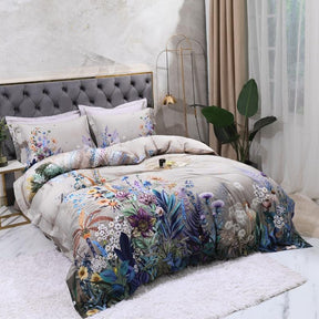 Ensemble de Lit en Coton Égyptien - Confort Doux et Design Coloré