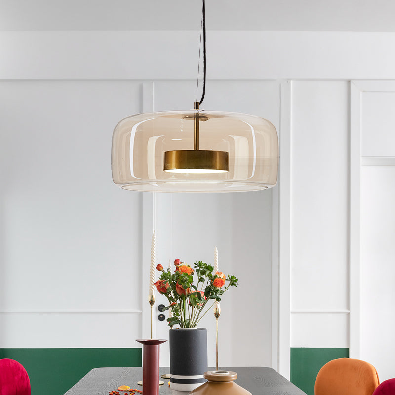 Éclairage en Verre Moderne - Élégance Chic et Accueillante