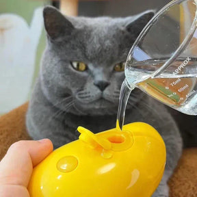 Brosse de Toilettage à Vapeur pour Chats - Toilettage Relaxant et Pelage Brillant