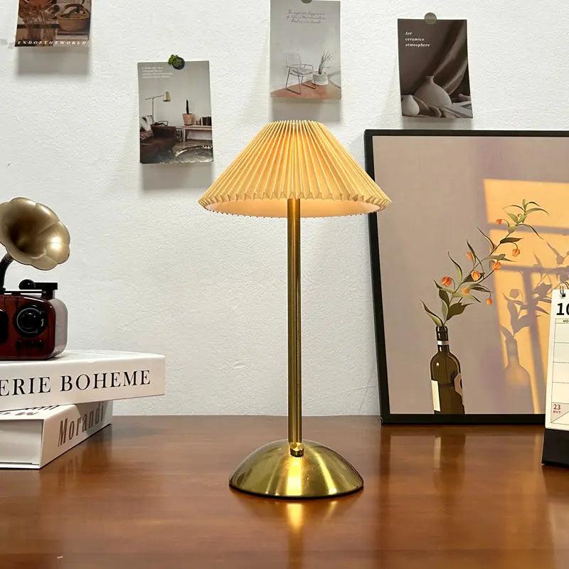 Lampe de Table Scandinave Rechargeable - Design Élégant et Fonction Tactile