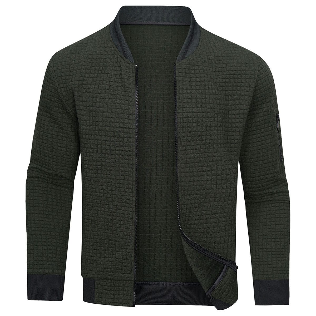 Pull à Demi-Zip pour Hommes - Confort et Style Moderne en Hiver