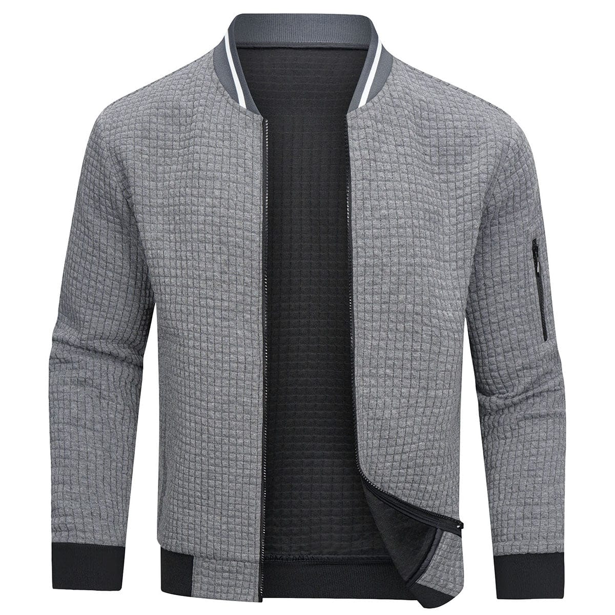 Pull à Demi-Zip pour Hommes - Confort et Style Moderne en Hiver