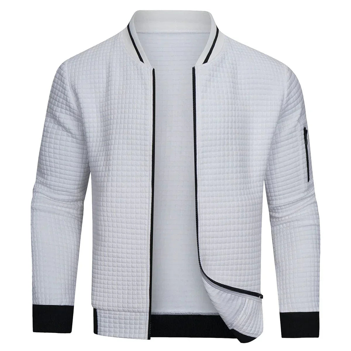 Pull à Demi-Zip pour Hommes - Confort et Style Moderne en Hiver