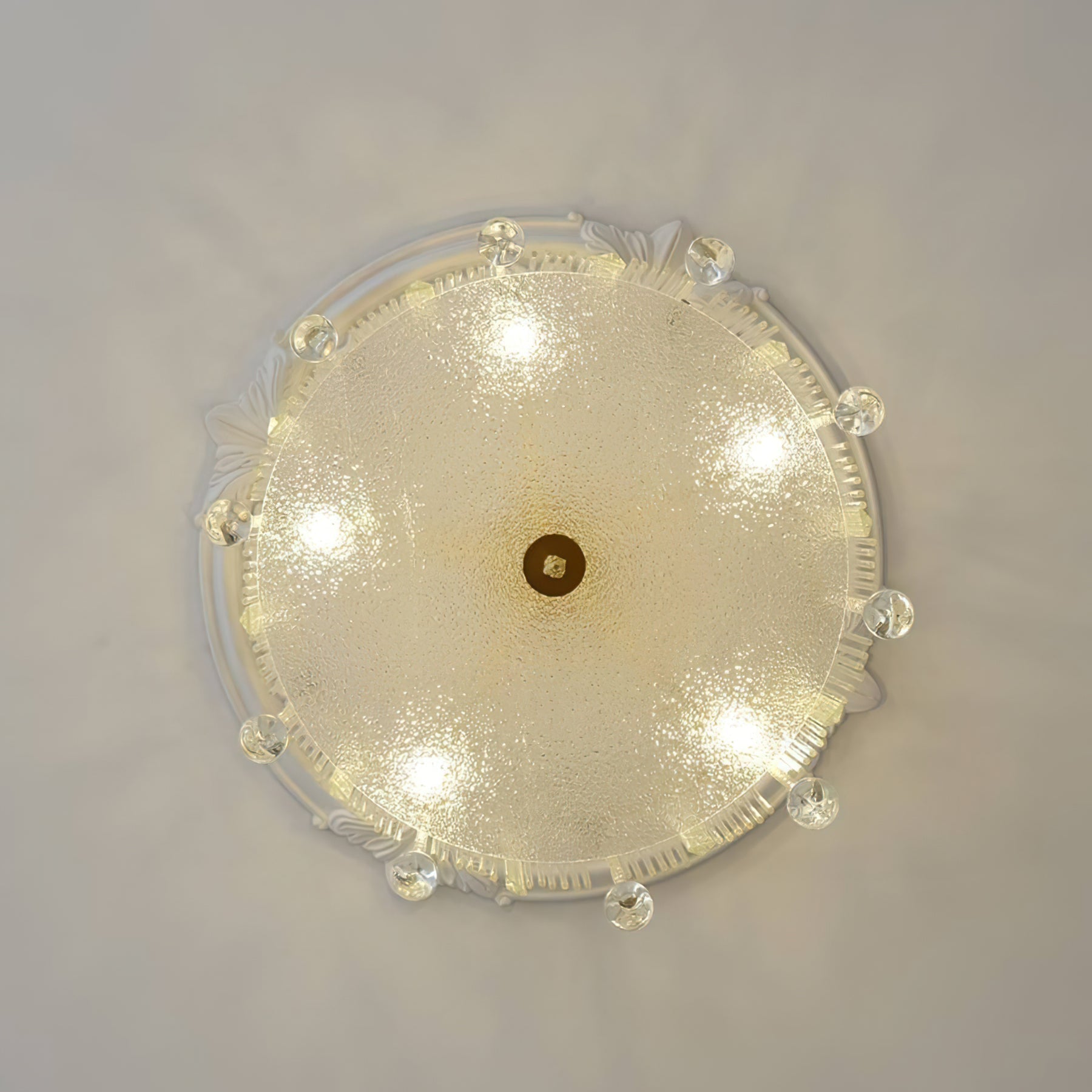 Plafonnier en Cristal Goutte d'Eau - Éclairage Magique et Élégant pour Salon