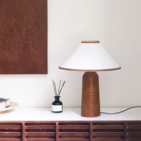 Lampe de Table Géométrique - Éclairage Chaleureux et Élégant