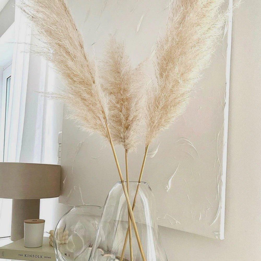 Bouquet de Fleurs Séchées Naturelles - Élégance Durable pour Décoration Intérieure