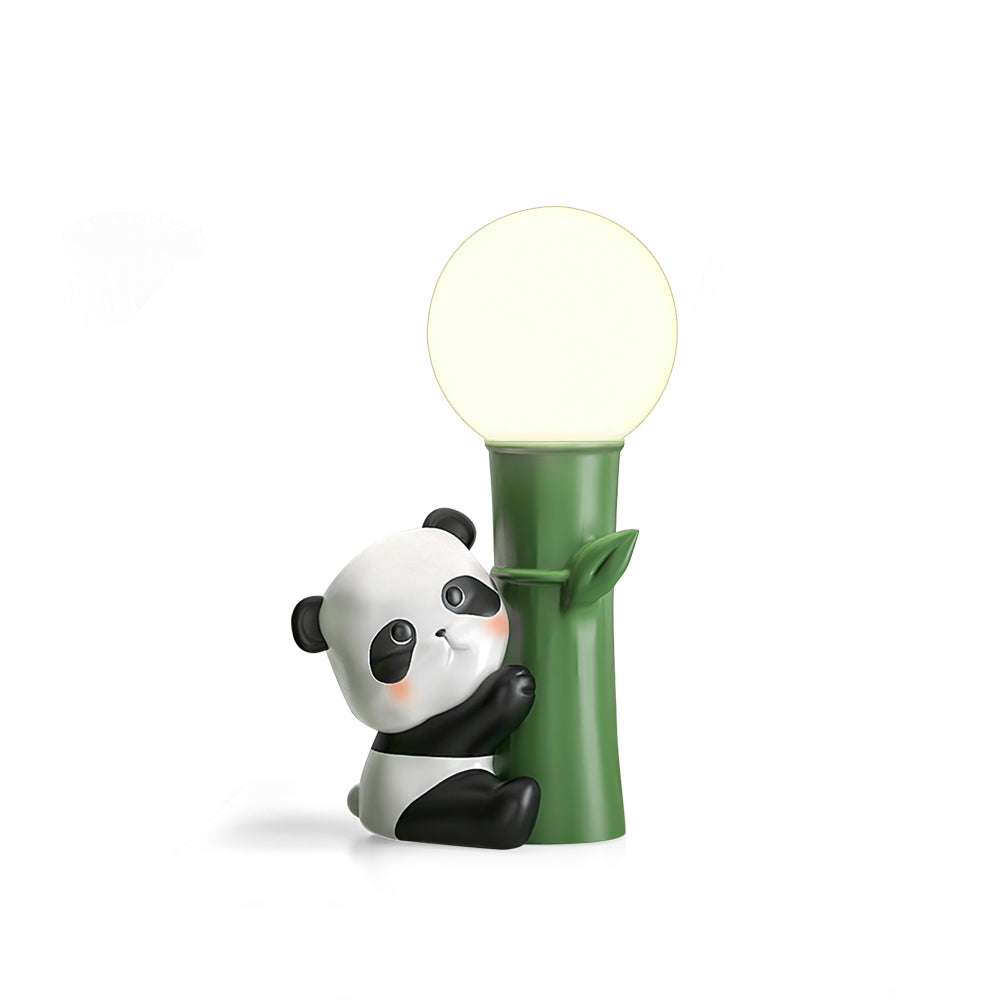 Lampe de Table Panda - Design en Bambou et Éclairage Chaleureux