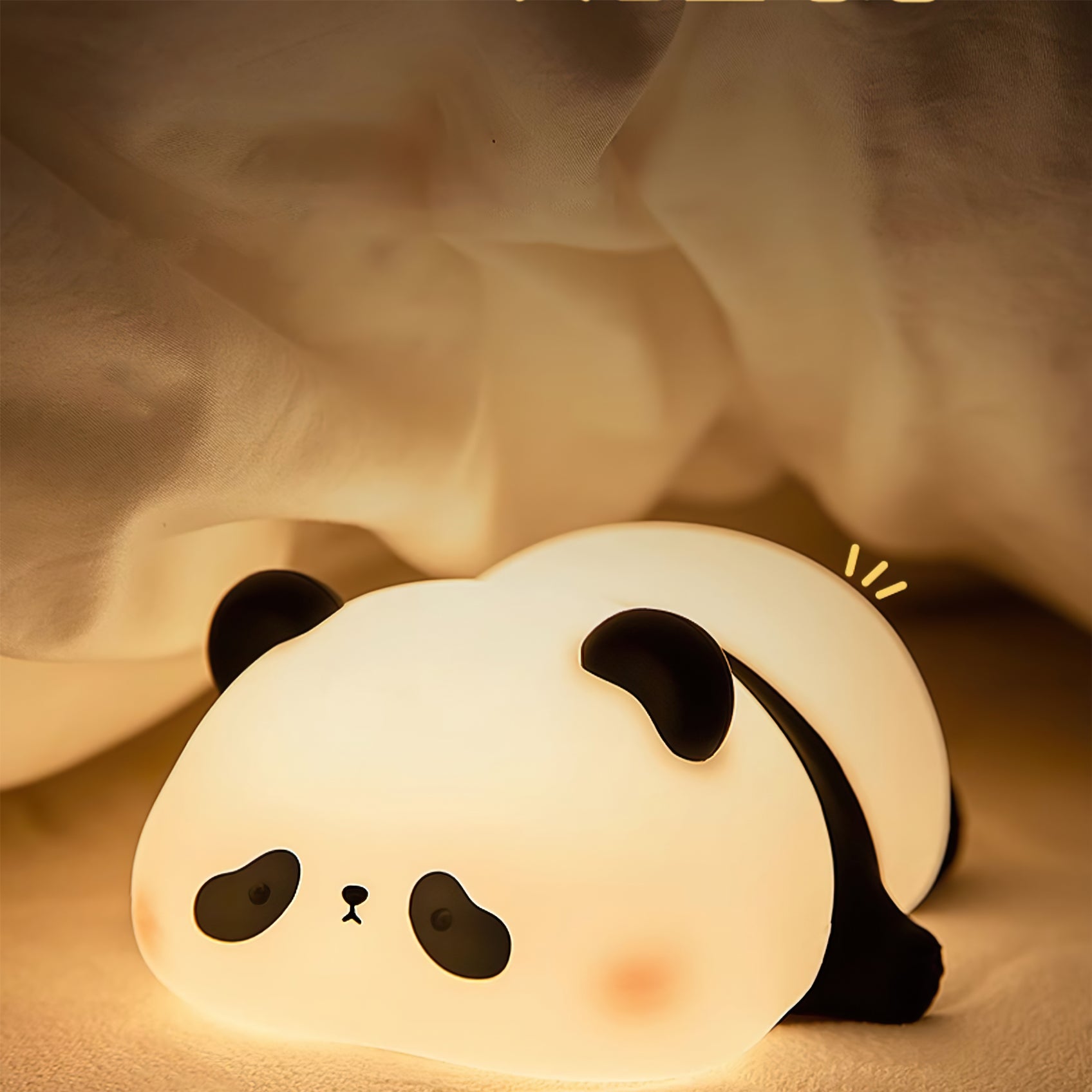 Lampe de Table Panda - Lumière Douce et Design Adorable
