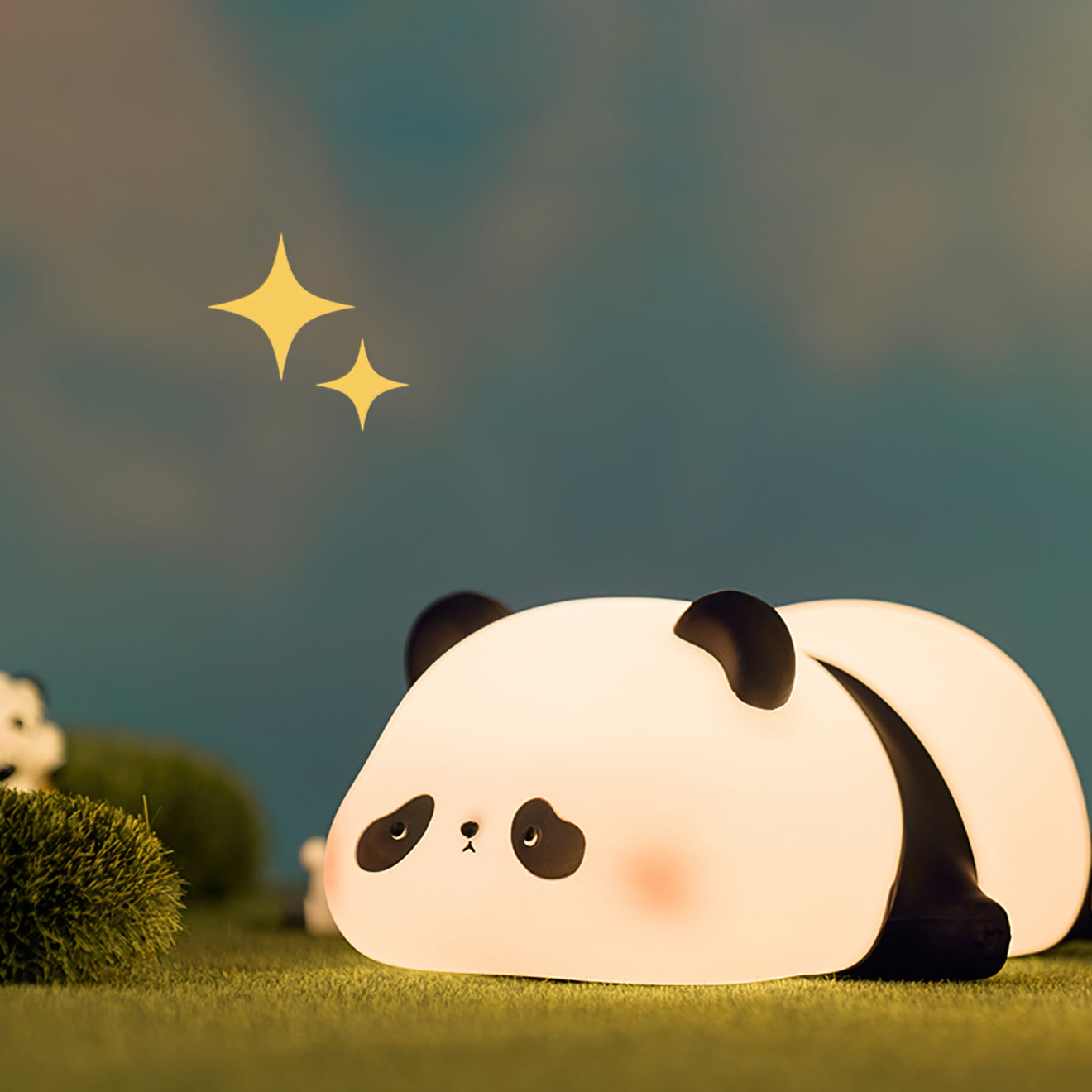 Lampe de Table Panda - Lumière Douce et Design Adorable
