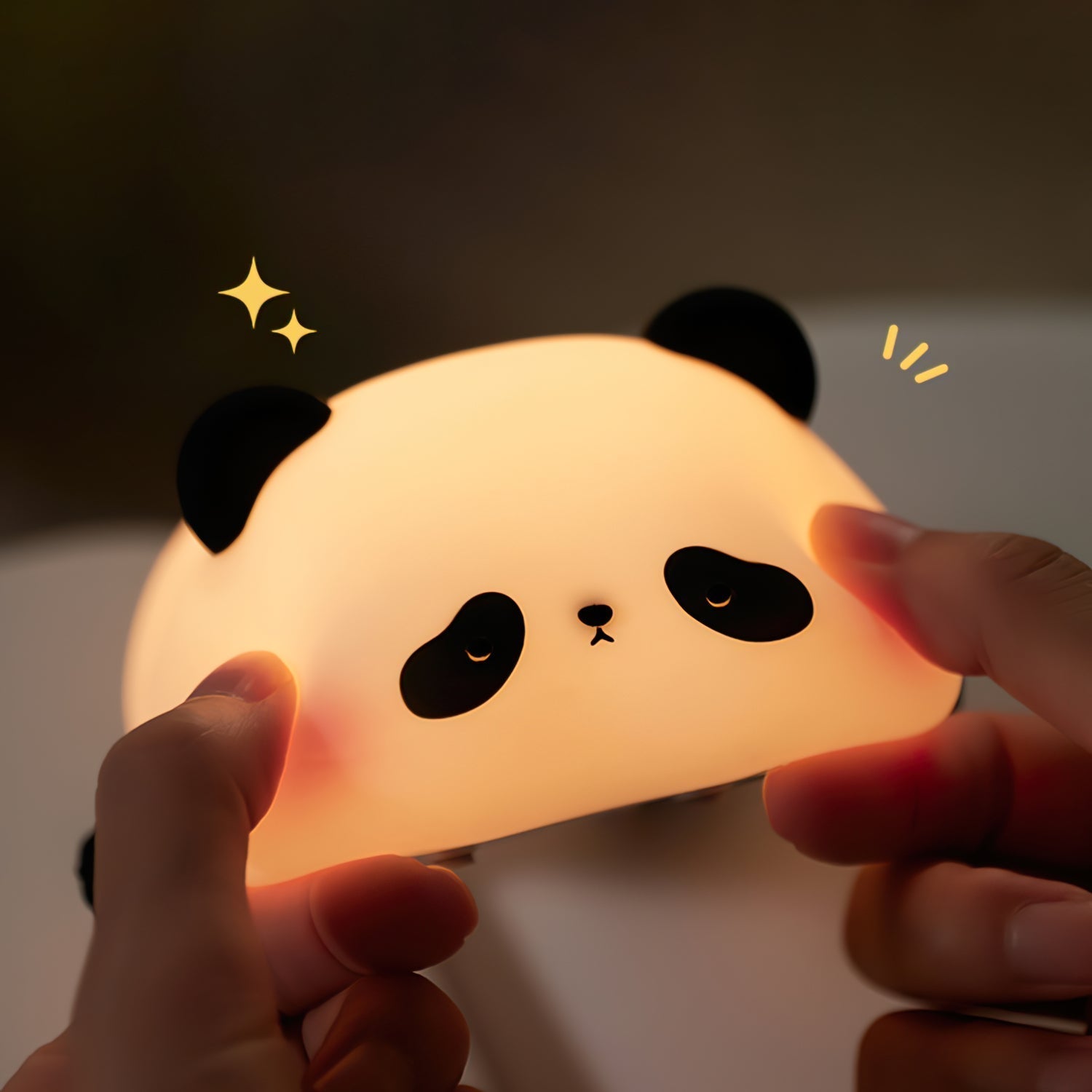 Lampe de Table Panda - Lumière Douce et Design Adorable