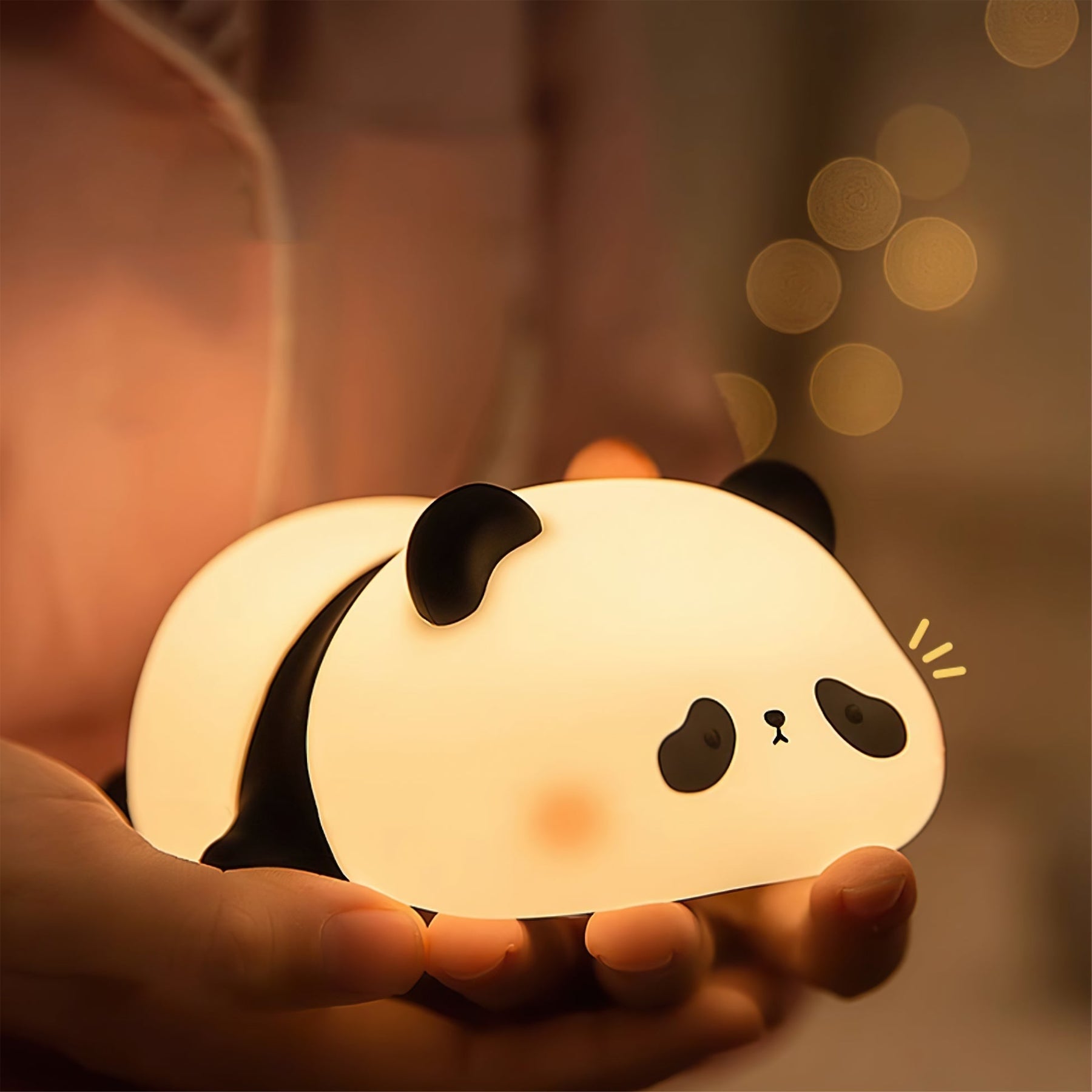 Lampe de Table Panda - Lumière Douce et Design Adorable