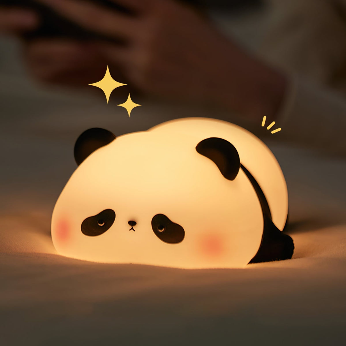 Lampe de Table Panda - Lumière Douce et Design Adorable
