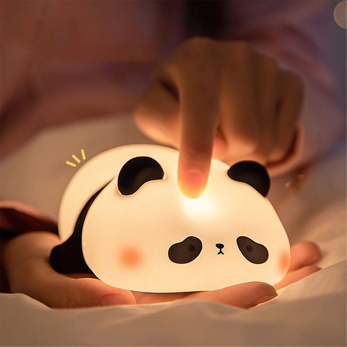Lampe de Table Panda - Lumière Douce et Design Adorable