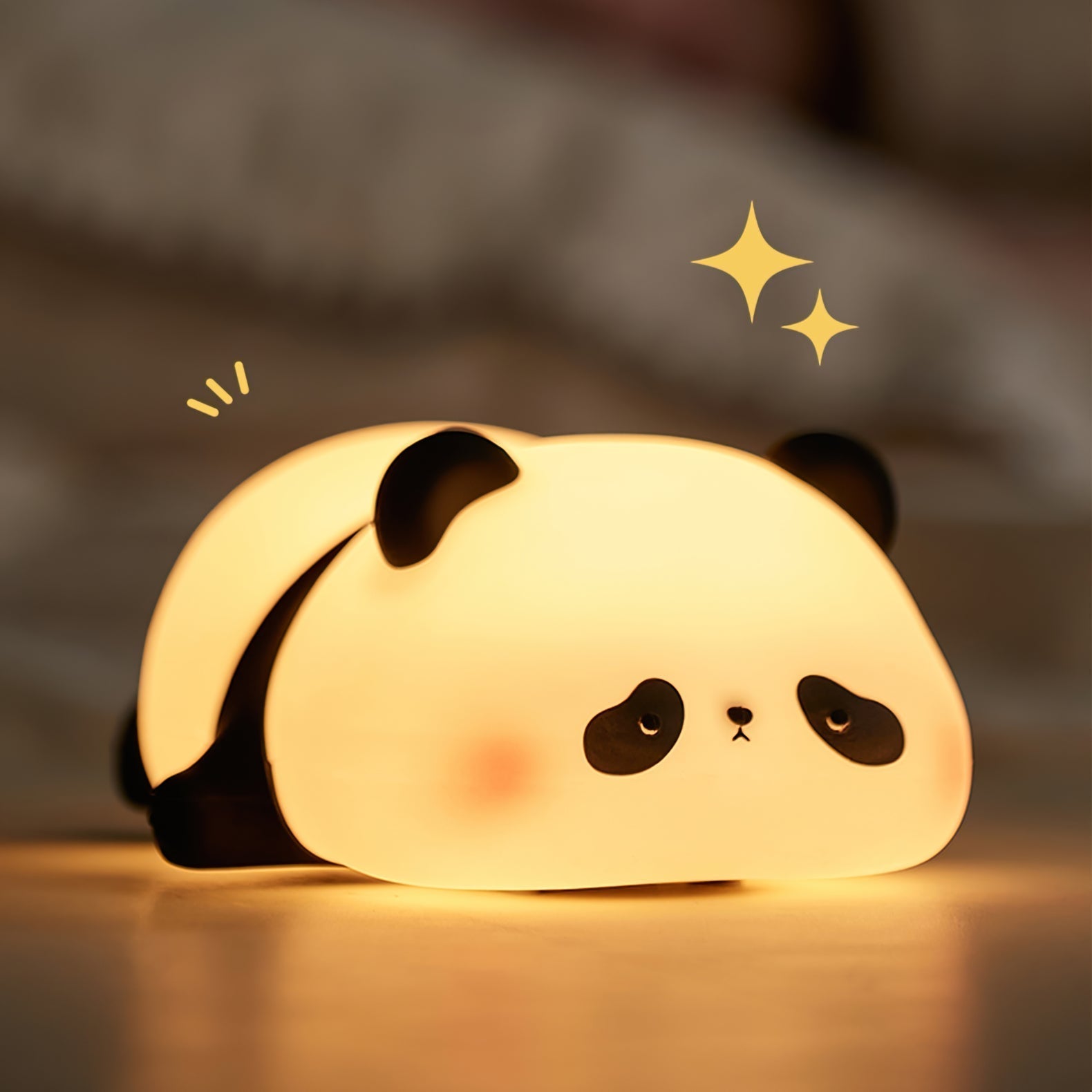 Lampe de Table Panda - Lumière Douce et Design Adorable