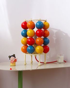 Lampe de Table Sphérique - Éclairage Doux et Élégant