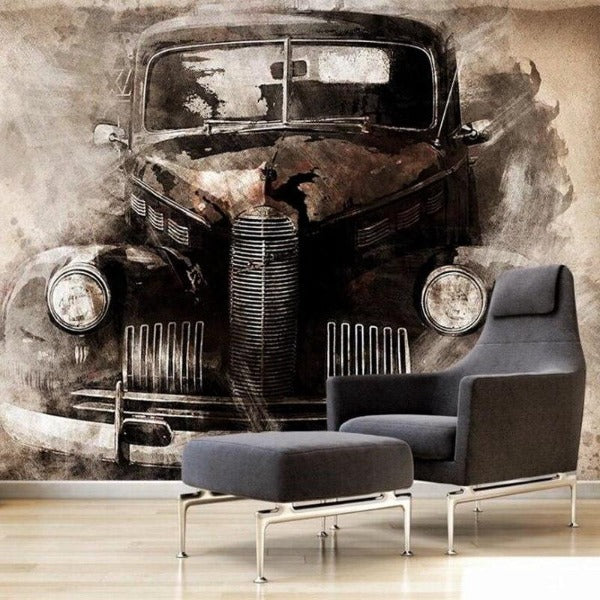 Industrial Style Décor Wallpaper