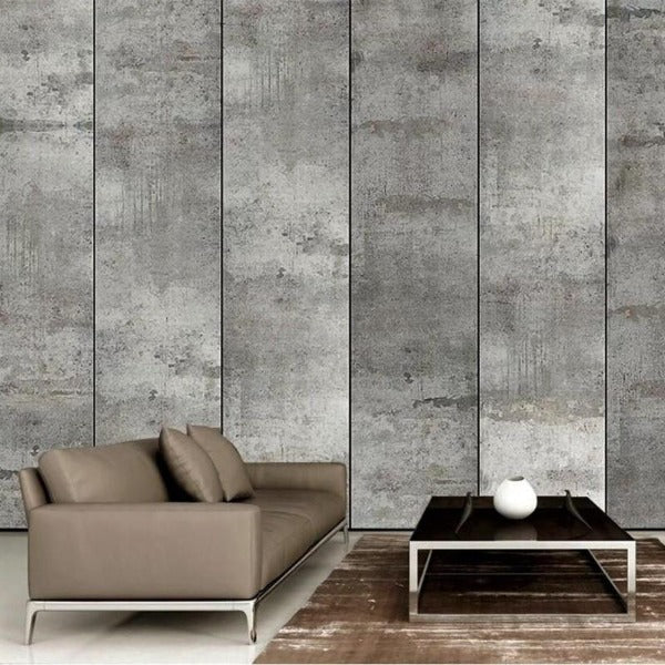 Industrial Style Living Room Wallpaper