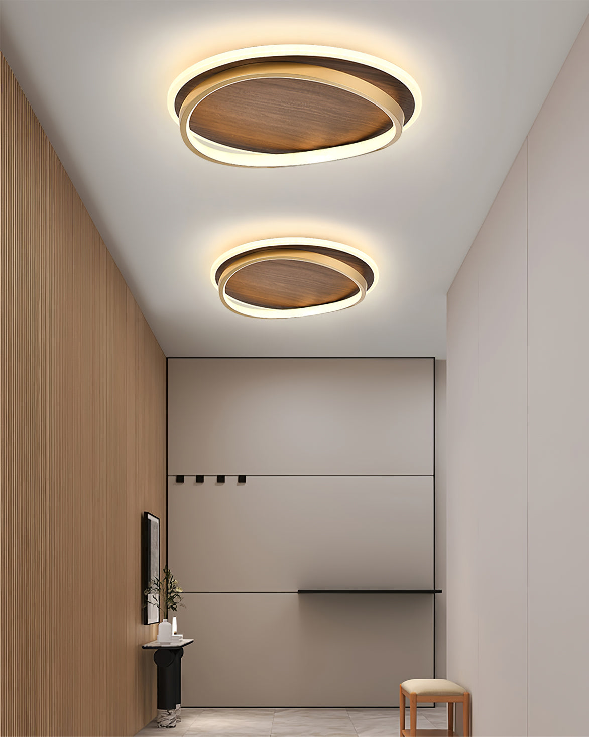 Lampe de Plafond Élégante et Minimaliste - Lumière Claire pour Atmosphère Cosy