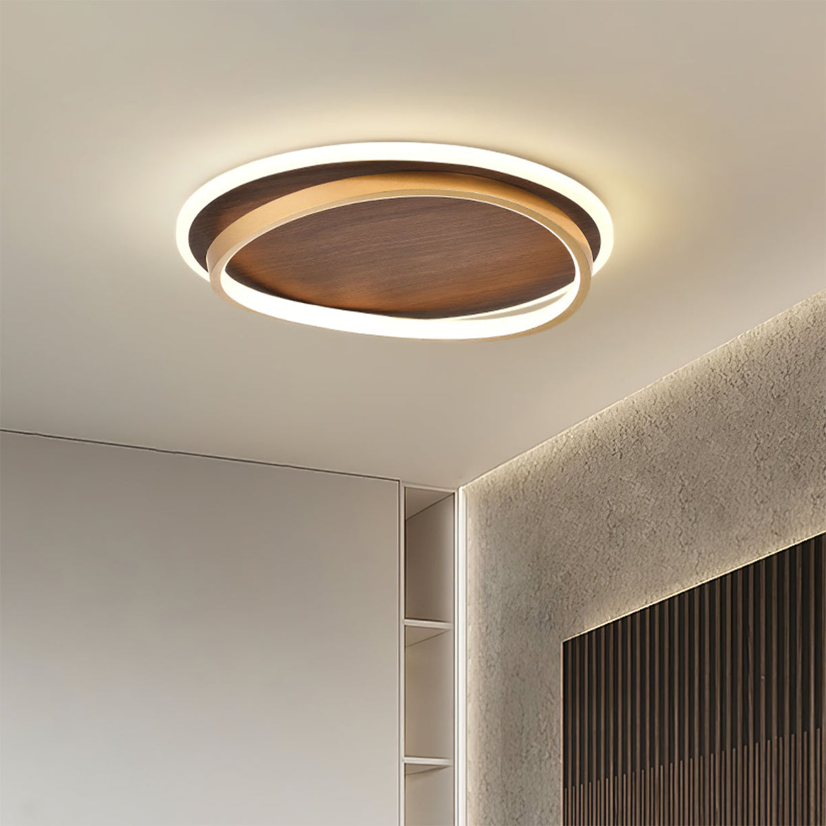 Lampe de Plafond Élégante et Minimaliste - Lumière Claire pour Atmosphère Cosy